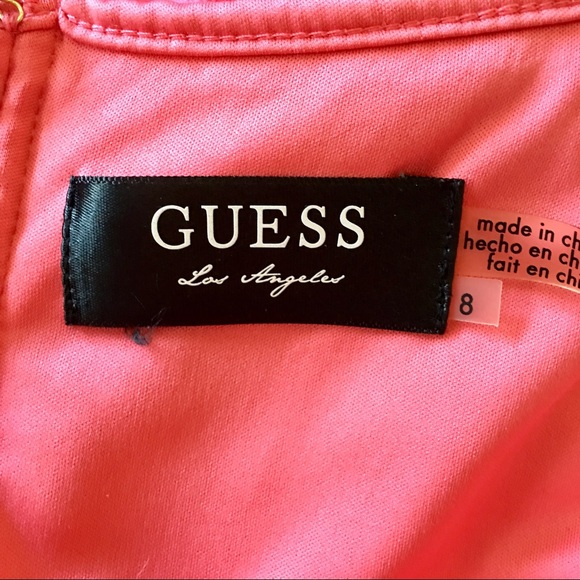 Sexy Orange Guess Dress - Picture 2 of 4